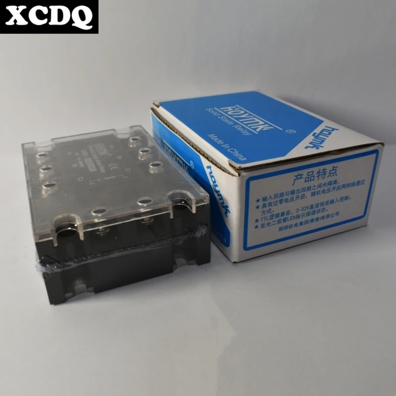 3 مراحل تتابع الحالة الصلبة التيار المتناوب إلى التيار المتناوب 75-280 فولت المدخلات 24-480 فولت تحميل 110 فولت الطاقة الإصدار 220 فولت 230 فولت مرحل التحكم في الجهد 10-100A