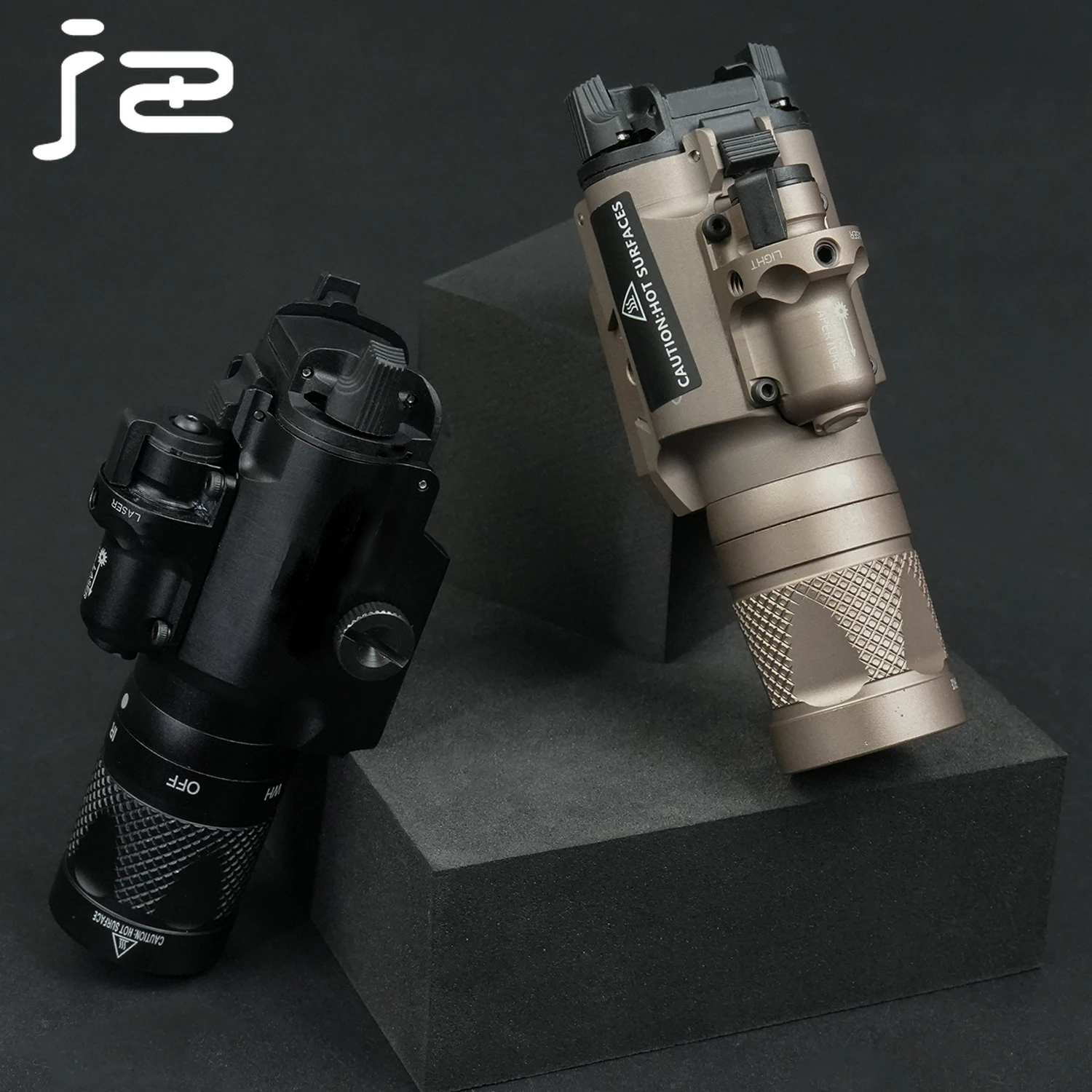 التكتيكية X400V الليزر الأحمر + LED الأبيض + الأشعة تحت الحمراء الإضاءة مصباح يدوي ثابت/لحظة X400U X400 المعادن معلقة كشاف ضوء للسكك الحديدية 21 مللي متر