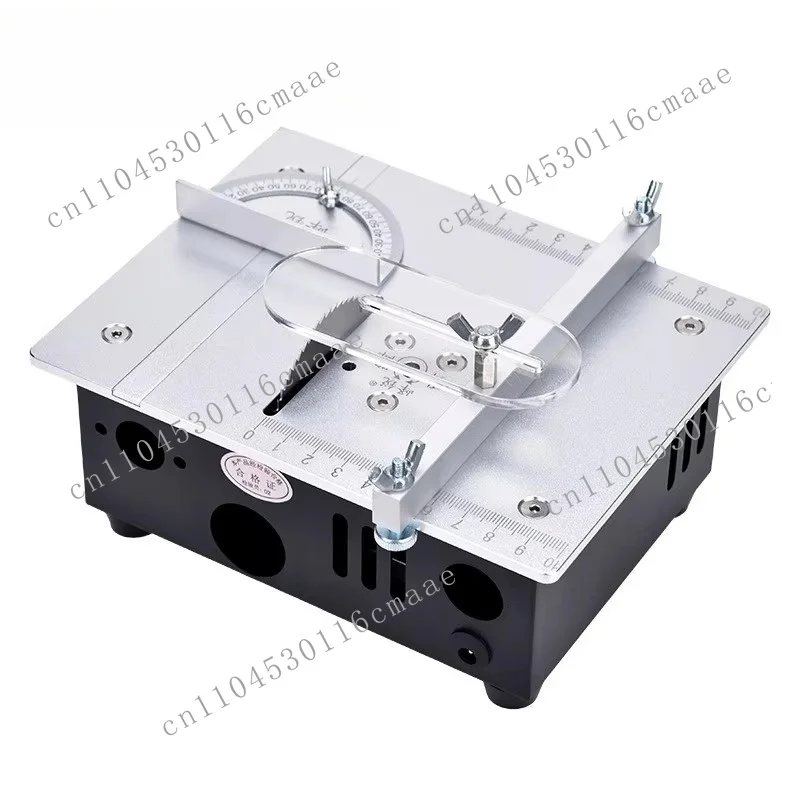 Mini Woodworking Bench Saw DIY Model Crafts Cutting Tool with Adjustable Height