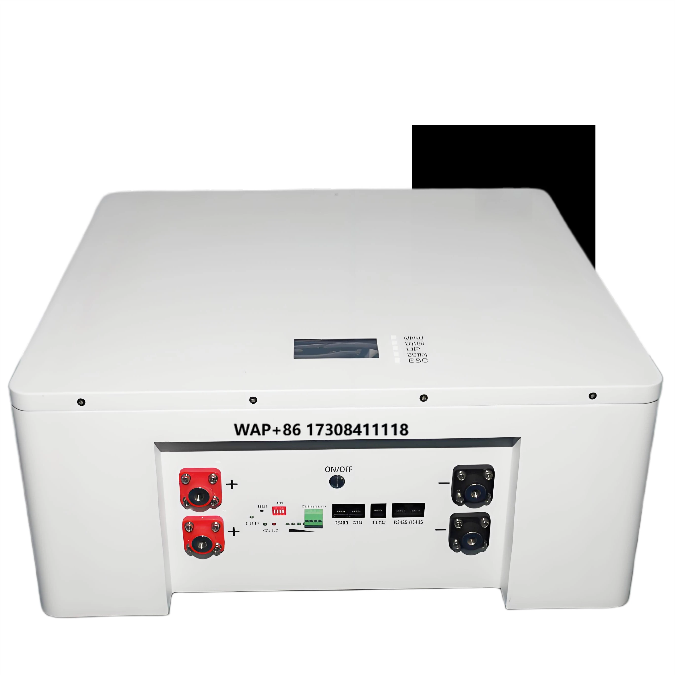 5kWh 51.2V 100Ah Wall-Mounted High-Power Backup Whole Home Off-Grid Solar Battery System CAN Compatible Major Inverters