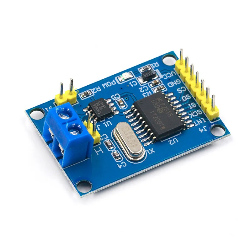 

1/5PCS MCP2515 CAN Bus Driver Module For 51 MCU ARM Controller TJA1050 Receiver SPI arduino Diy Kit
