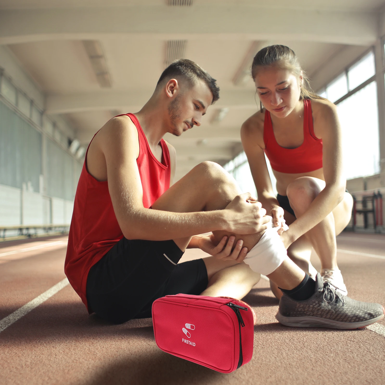 

Portable First Aid Bag Medicine Case Emergency Trauma Kit Lightweight Oxford Fabric Durable Medical Pouch For Home Outdoor