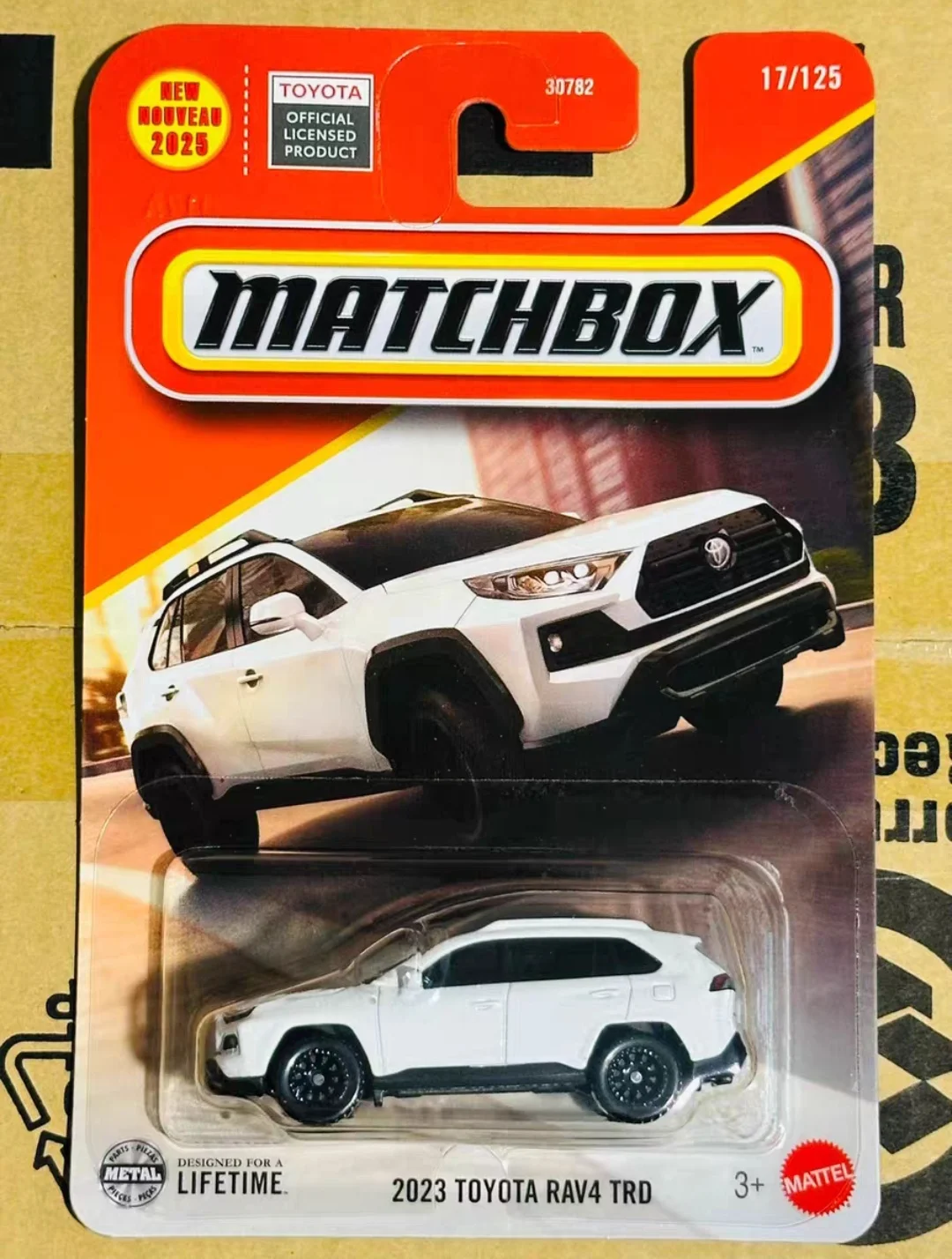 Original Matchbox-Auto 1/64 Diecast Nouveau 2023, Toyota Rav4 Trd, simuliertes Modellauto, Spielzeug, Jungen, Sammlung, Geburtstagsauszeichnung, Geschenke