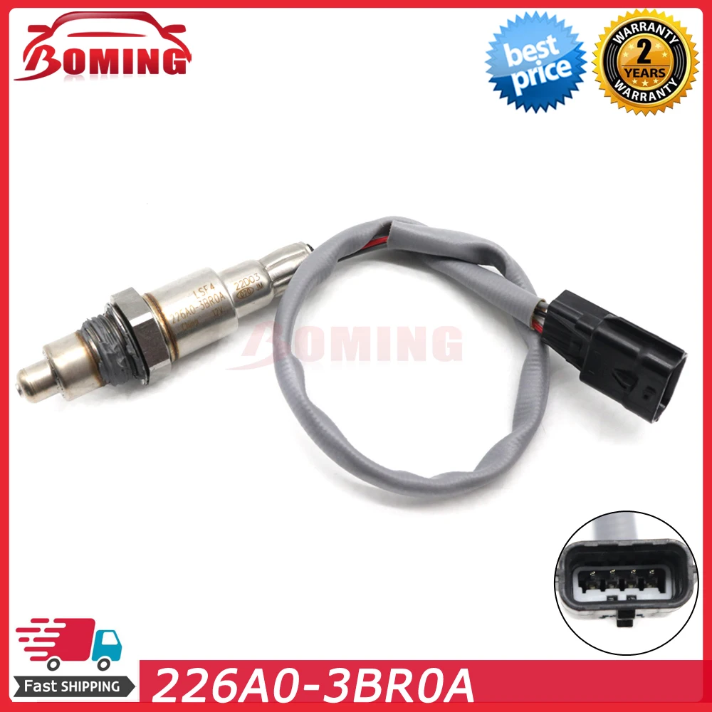 Car Air Fuel Ratio Oxygen O2 Sensor Lambda Sensor 226A0-3BR0A For Nissan Kicks 1.5 2017-2021 226A03BR0A 226A0 3BR0A