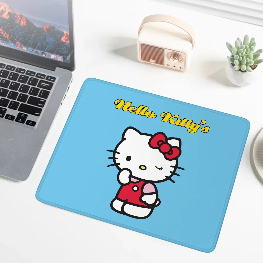 Small Desk Mat Mousepad Office Accessories Sanrio Computer Leather Mousepad Hello Kitty Kawaii Deskmat Gamer Cute Keyboard Pad