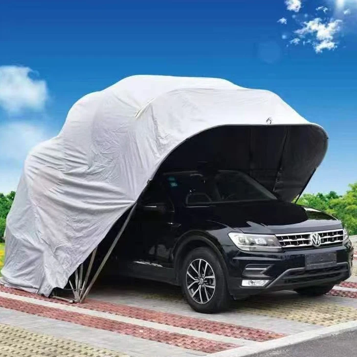 

Folding Garage Outdoor Car Shelter Tent Waterproof Suv Foldable Lockable Carport Car Shelter