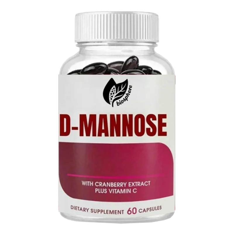 

Mannose Containing Cranberry Extract and Vitamin C, Cleansing and Bladder Health, 60 Capsules