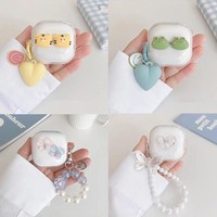 Cute Cartoon Clear Earbuds Cover for Anker Soundcore R50i NC Lovely Bracelet Earphone Case for Anker Soundcore P30i