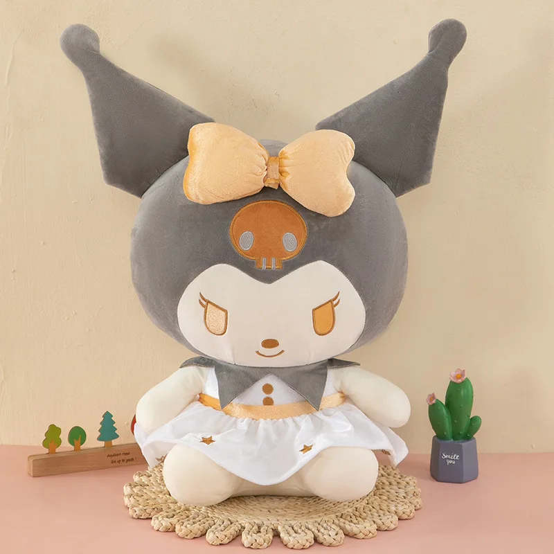 

Sanrio Hello Kitty Kuromi Melody Cinnamoroll Набор серии Плюшевые игрушки Мультяшная и милая детская игрушка Мягкая и удобная кукла в подарок