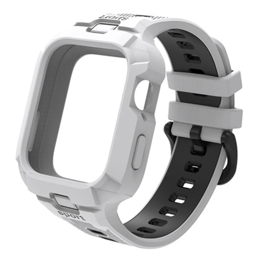 Siliconen Case + Band Voor Huawei Horloge Fit 3/4/4Pro/5/5Pro Band Sport Volledige Cover Case armband Voor Huawei Horloge Fit 3 4 5 Band