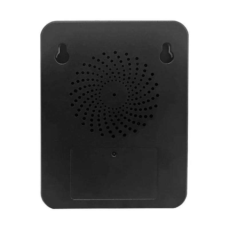 T98C-Multifunction Indoor Air Quality Monitor, CO2 Temperature Formaldehyde Humidity TVOC Detector For Rooms, Grow Tents Black