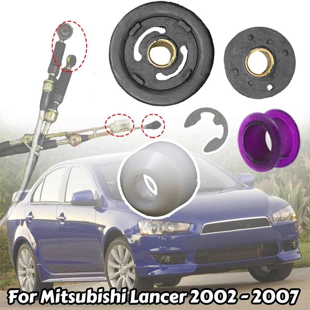 

For Mitsubishi Lancer Manual Gearbox Shift Cable Linkage Bushing Shifter Lever Selector Rod Connect Bushing 2002 2003 2004-2007