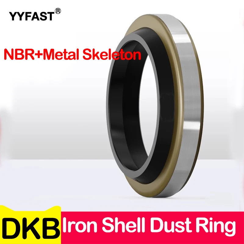 DKB Type,For Oil Cylinder and Air Cylinder,Outer Iron Shell Dust Ring, Inner Diameter 10-265mm Sealing Ring, Gasket, Oil seal