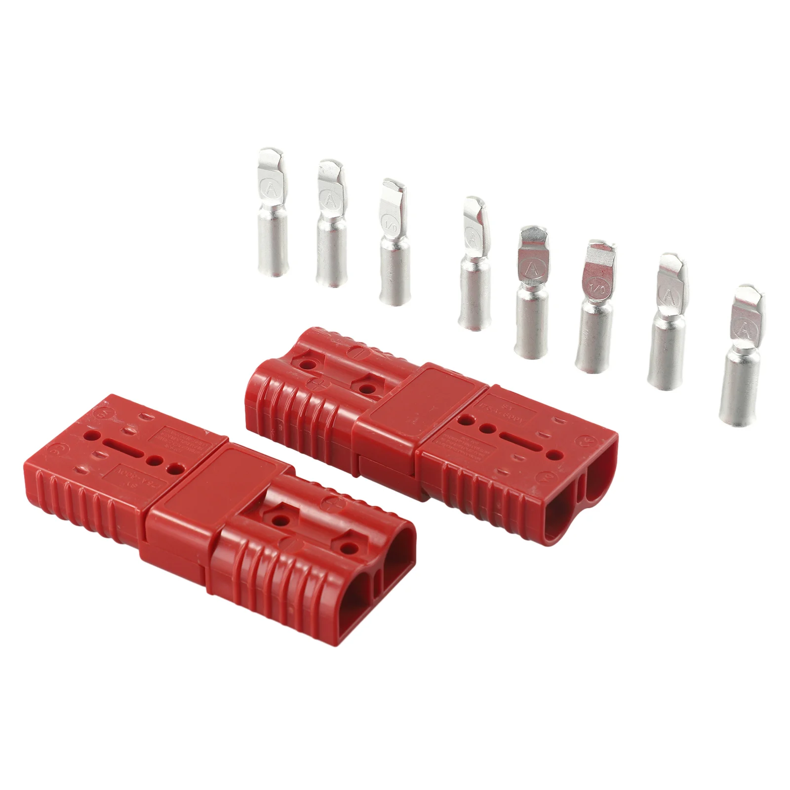 Advanced 175 Amp For ANDERSON Plug Cable Terminal Battery Power Connector (4X Grey/Red) with Silver Plated Contacts