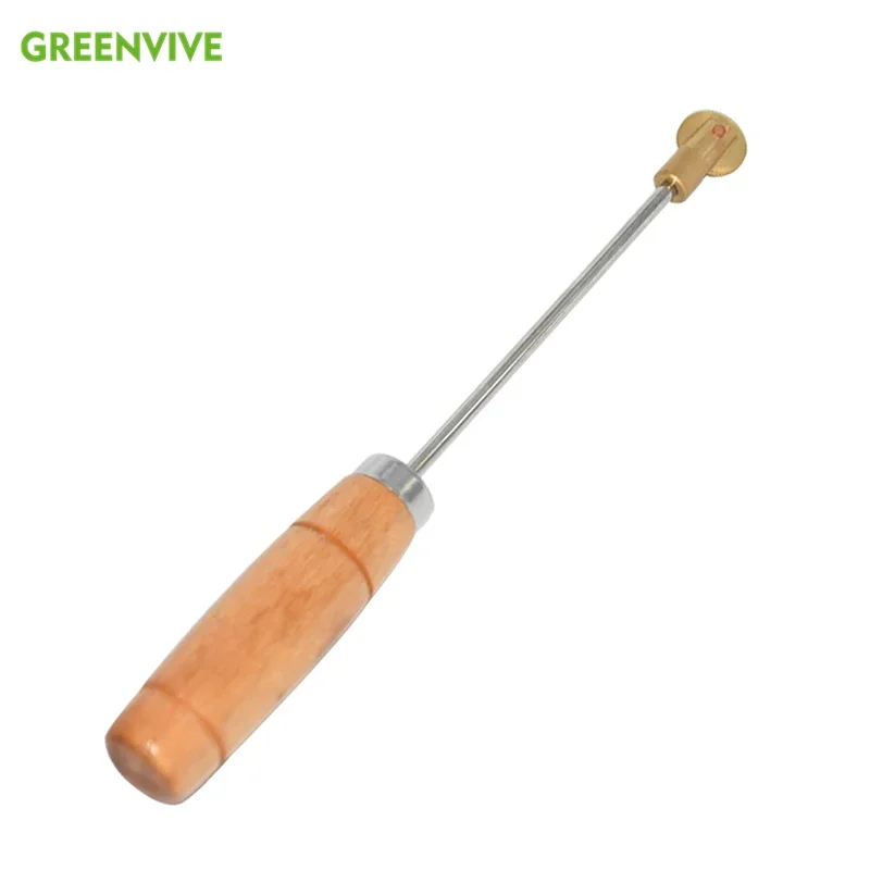 

Beekeeping Embedder for Honeycomb Foundation embedding wire Tool Wheel Pressure Copper Head Nstallation Beekeeping Tools