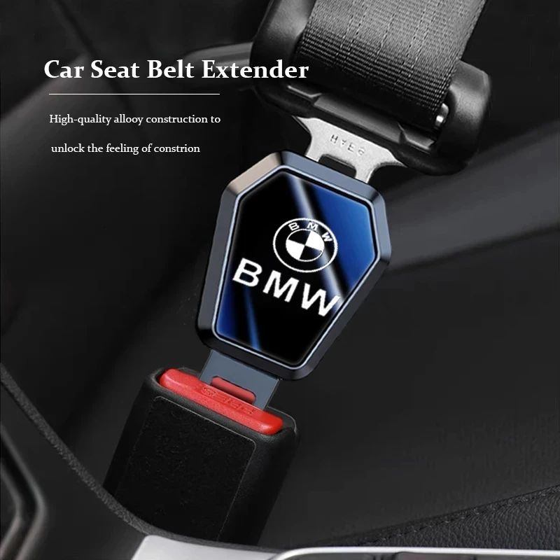 Car Interior accessories Seat Belt Extender Lock Buckle Plug Extension For BMW X1 X3 X5 X4 X7 G11 G12 G08 E89 E86 F26 F16 F40