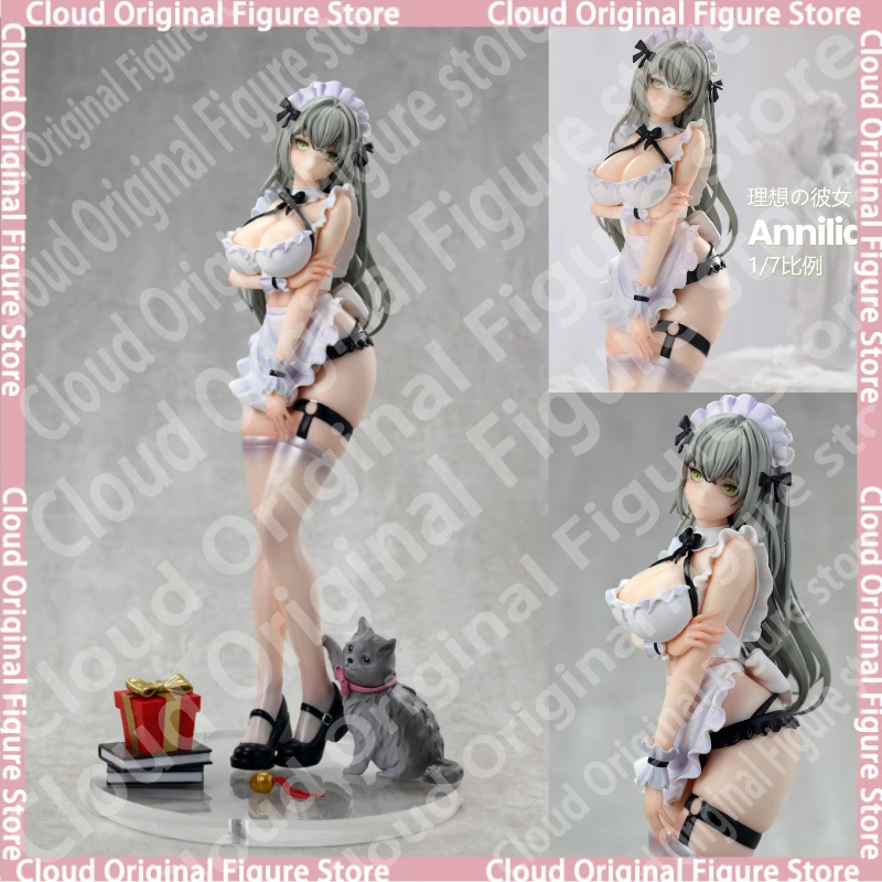 

In Stock 100% Original Healing Ideal Girlfriend Housemaid Annilia PVC 24cm Action Figure Model Collection Doll Toy Gift
