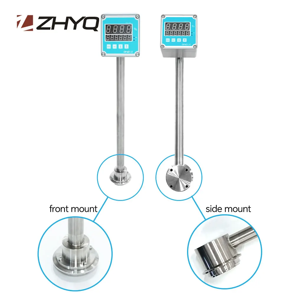 ZHYQ factory price high accuracy good quality digital insertion in-tank immersion brix refractometer for industry use