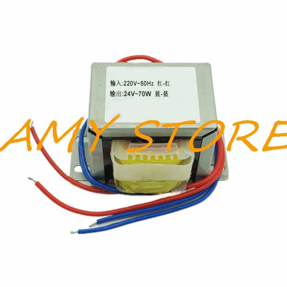 EI66*45 AC 12V/18V/24V Output Voltage 70W DB-70VA 3A EI Ferrite Core Input 220V 50Hz Vertical Electric Single Power Transformer