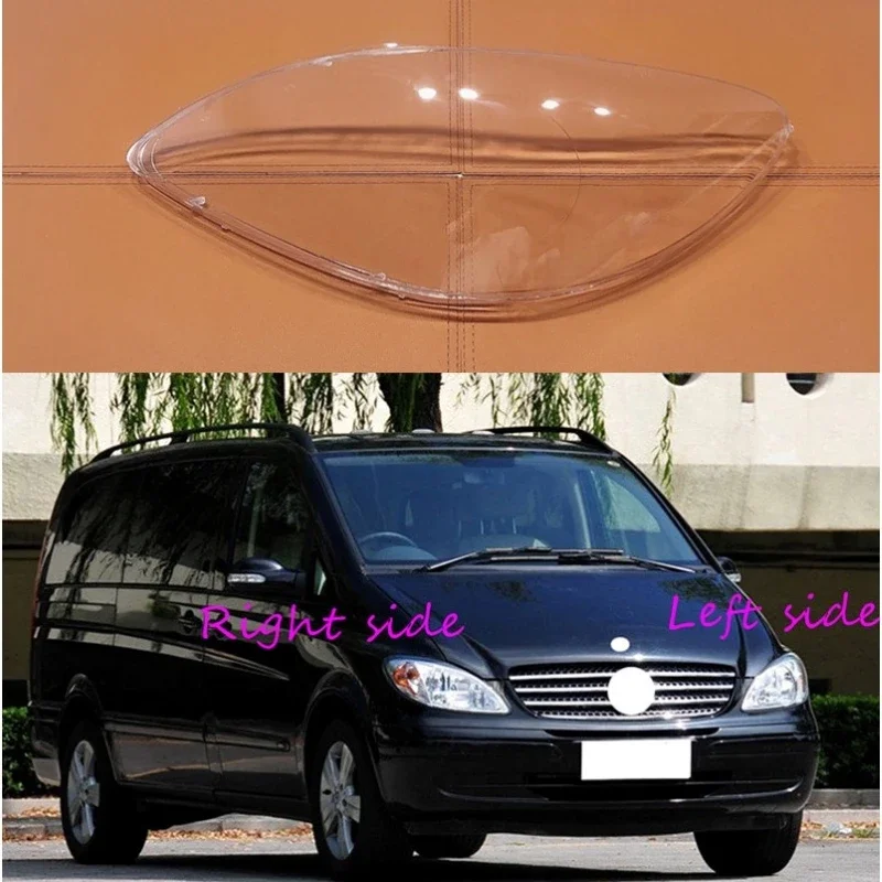 

For Mercedes-Benz W639 Viano 2006 2007 2008 2009 Car Headlamp Lens Replacement Headlight Shell Cover Headlight Glass