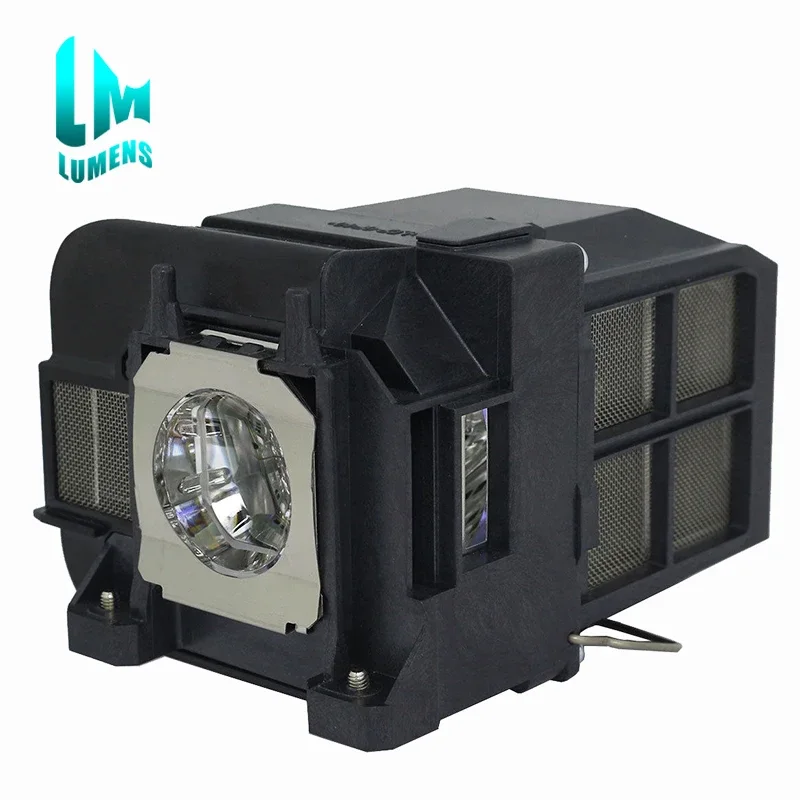 ELPLP77 عالي السطوع لإبسون PowerLite 4650 4750W 4855WU G5910 EB4550 EB4750W EB4850WU (خالي من الزئبق، مدعوم بإضاءة LED)