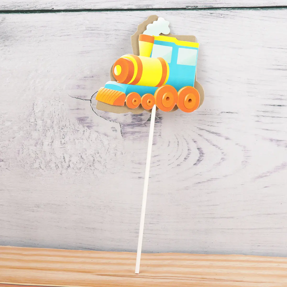 32Pcs Fun Travel Tool Cake Toppers Set Paper Cupcake Picks Decorative Vehicle Themes for Birthday Shower Evening