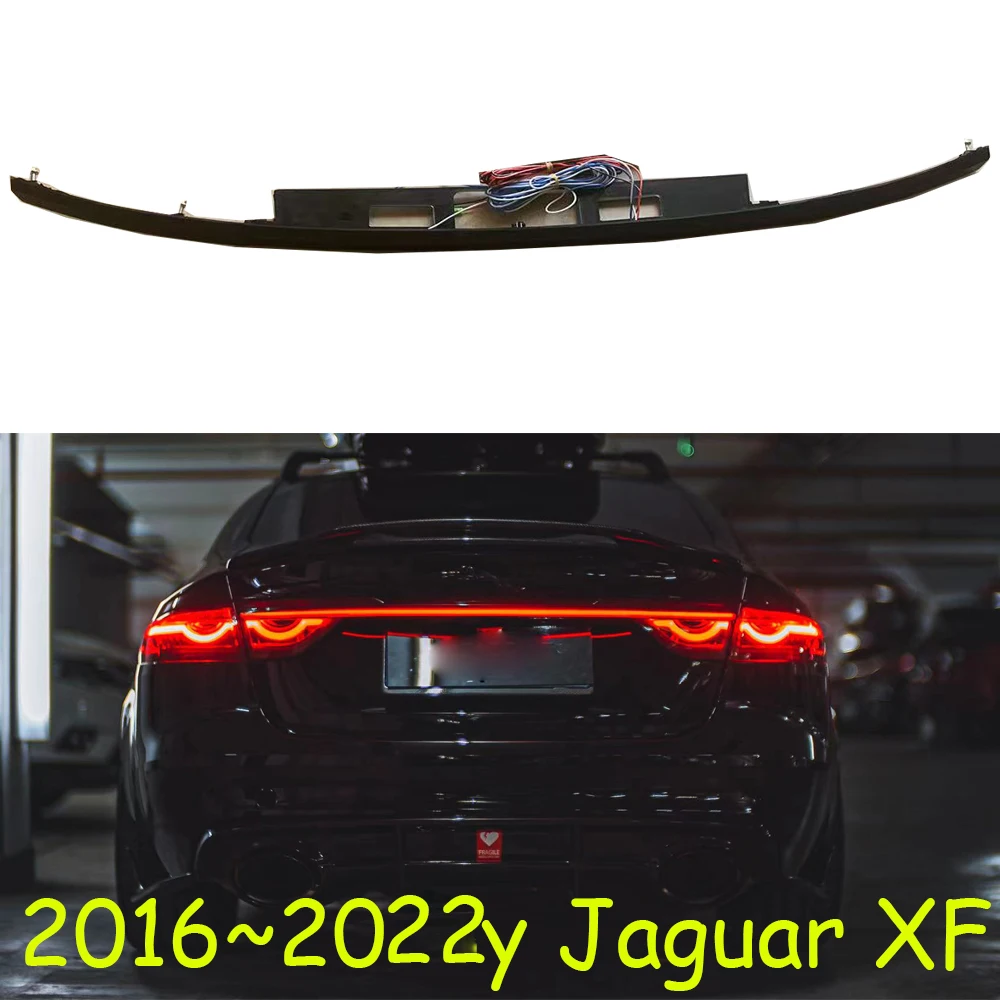 1pcs car bumper tail light for Jaguar XF taillight Taillamp LED 2016~2022y car accessories for Jaguar XF fog lamp