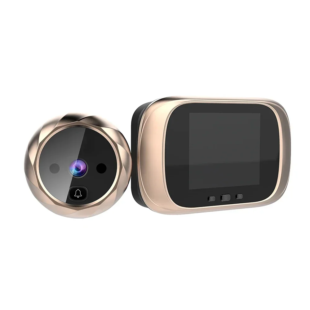 DD1 LCD smart Doorbell Peephole Viewer Digital Door Camera 2.8 inches 90 Degree Door Eye Doorbell comes with storage dry battery