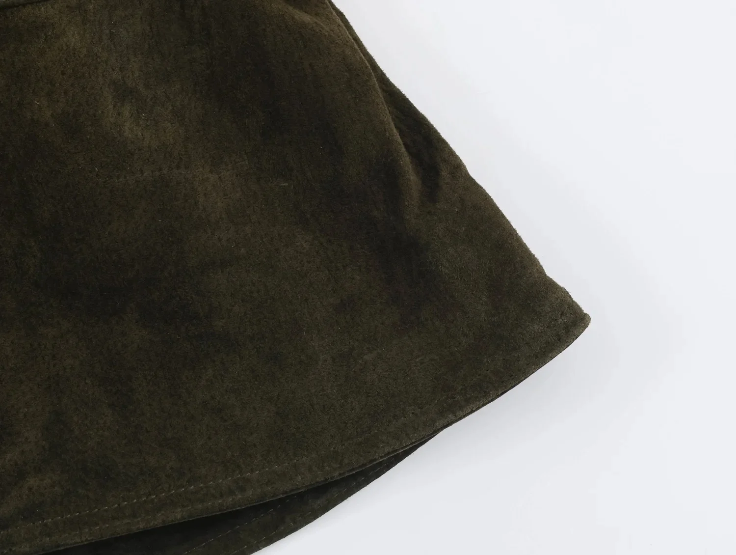 KONDALA Damen Vintage Chic Jacke aus Kunstwildleder mit Seilknöpfen und Revers, Neu 2026 Herbst-Winter Trendiger High-Street-Pendlermantel – Detail 6