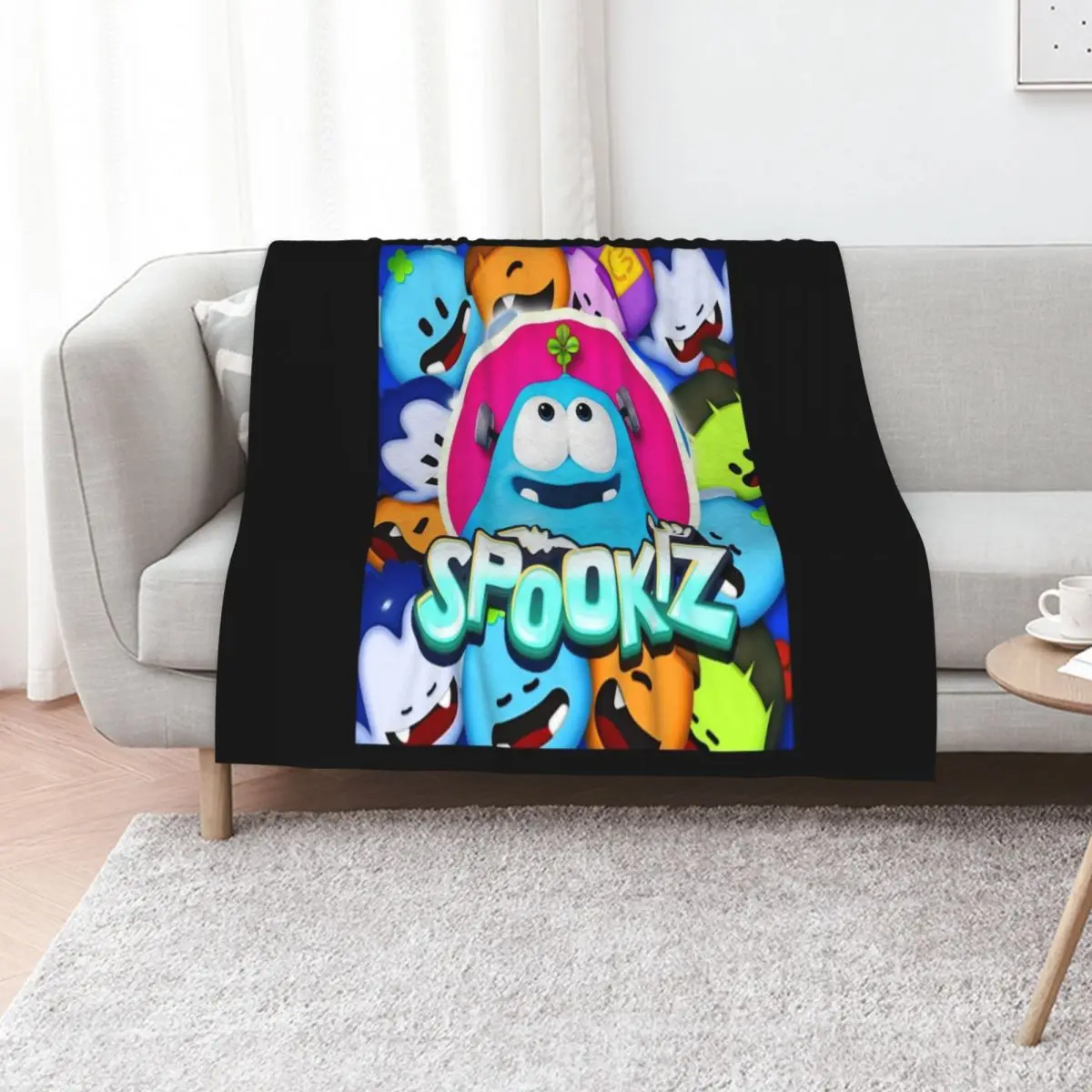 

Spookiz costume spookiz kids shirt gift for fans Throw Blanket Thin Loose For Sofa Thin Decorative Sofa Blankets