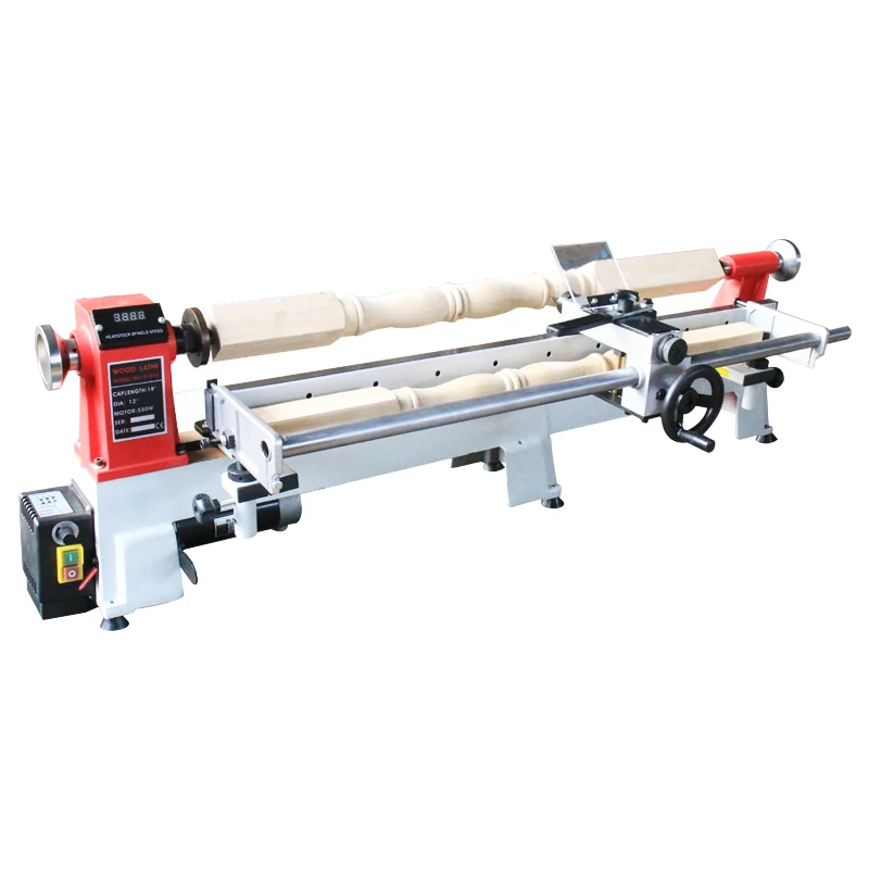 Woodworking steel imitation lathe - small size for easy operation