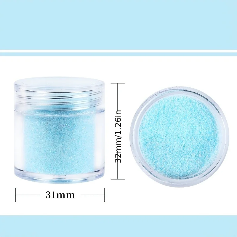 6 Bottles/Set, Shiny Iridescent Epoxy Resin Glitter Filling Set - Multi-Functional Making Material for DIY Jewelry Making,