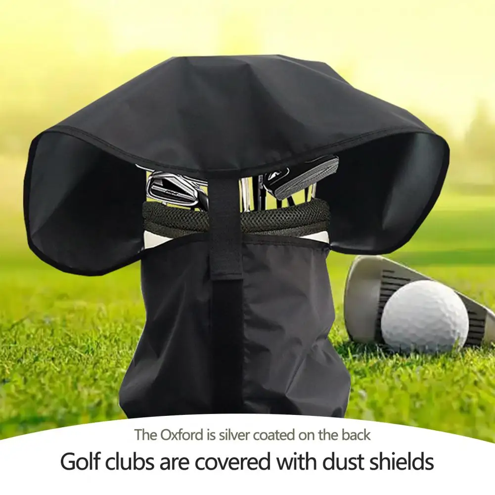 1 Set Golf Ball Bag Oxford Cloth Golf Bag Sunshade Cover Golfing Accessory