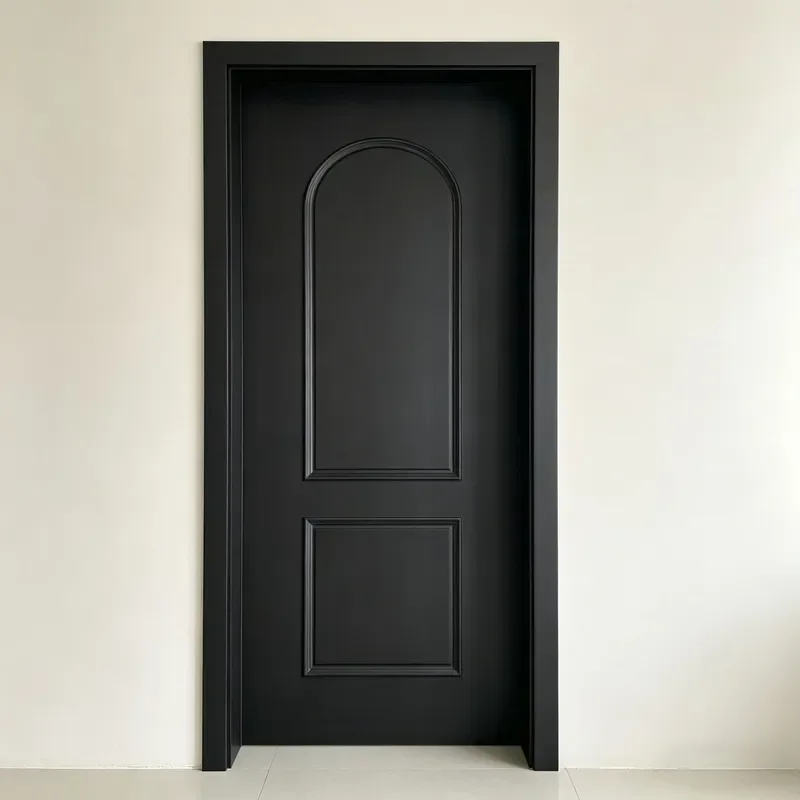 for Modern Simple Paint-free Solid Wood Interior Door Bedroom Room Engineering Door Set