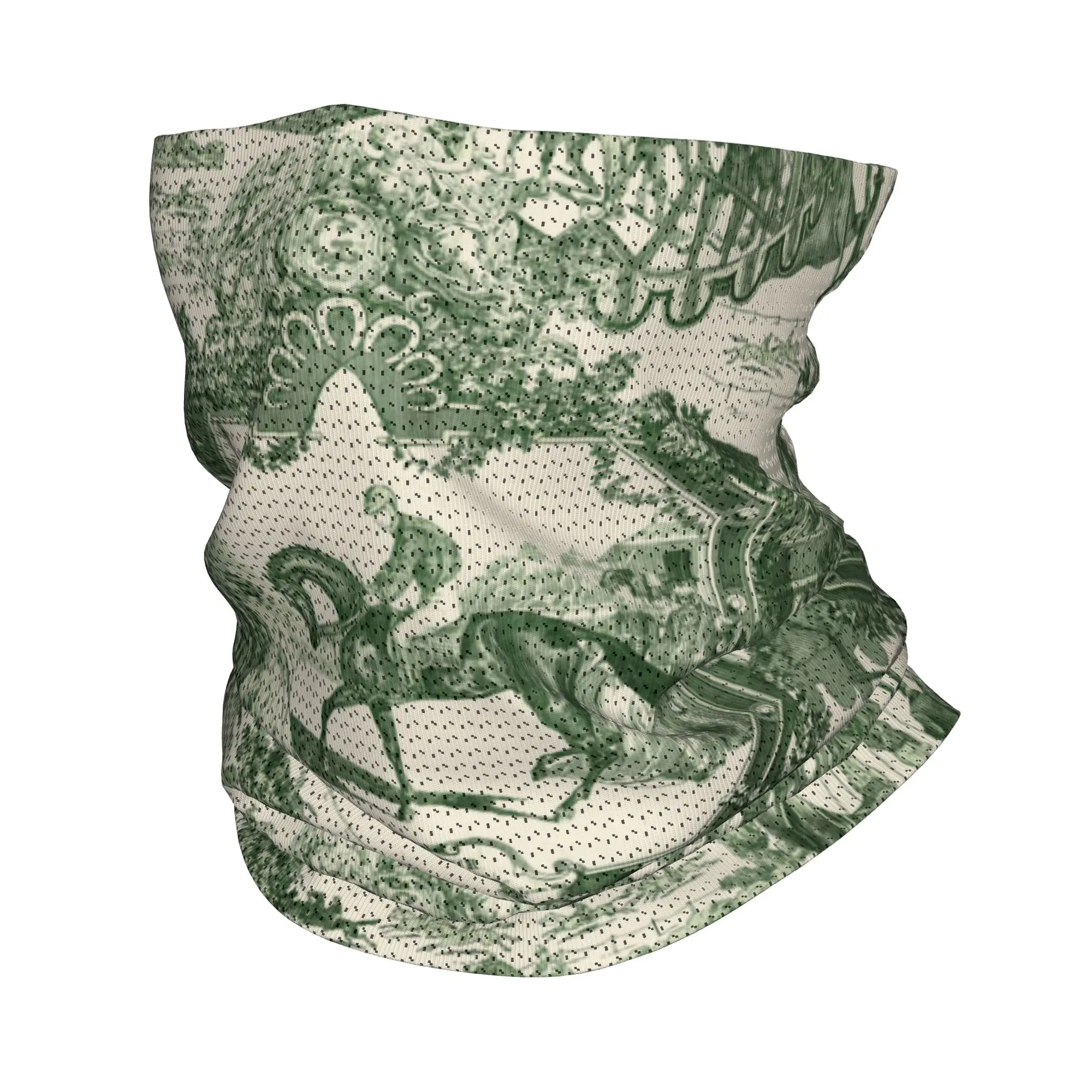 

Винтажная французская бандана-гейтер в стиле Туаль де Жуи, зимний шарф для походов и катания на лыжах, традиционный французский художественный узор, маска для лица