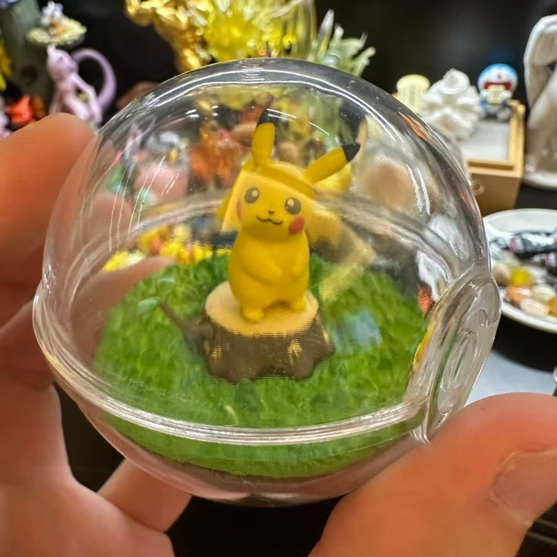 جديد الأصلي ريمينت Kawaii بوكيمون بيكاتشو Bulbasaur Eevee Dragonair Lapras صندوق أعمى أنيمي الكرتون سطح المكتب ديكور العصرية اللعب