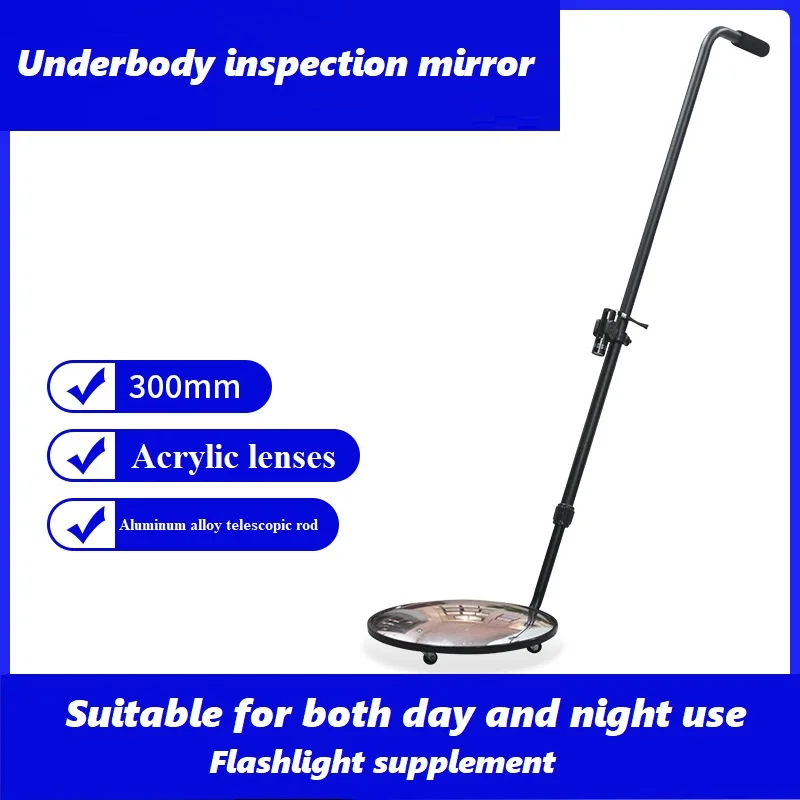 Underbody inspection mirror