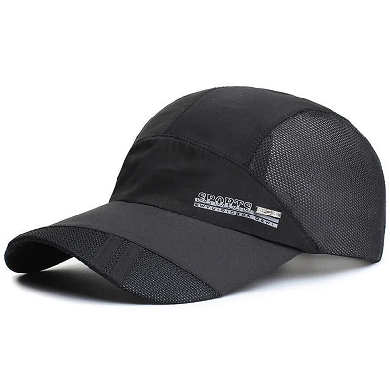 Adjustable Quick Dry Hat Running Caps Breathable Baseball Summer Mesh Cap Visor Sports Cool Fashion Hot Outdoor Unisex Men Women image 6