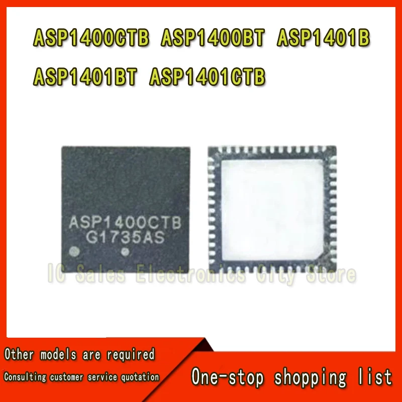 (2 stuk) 100% Nieuwe ASP1400CTB ASP1400BT ASP1401B ASP1401BT ASP1401CTB QFN-52 Chipset