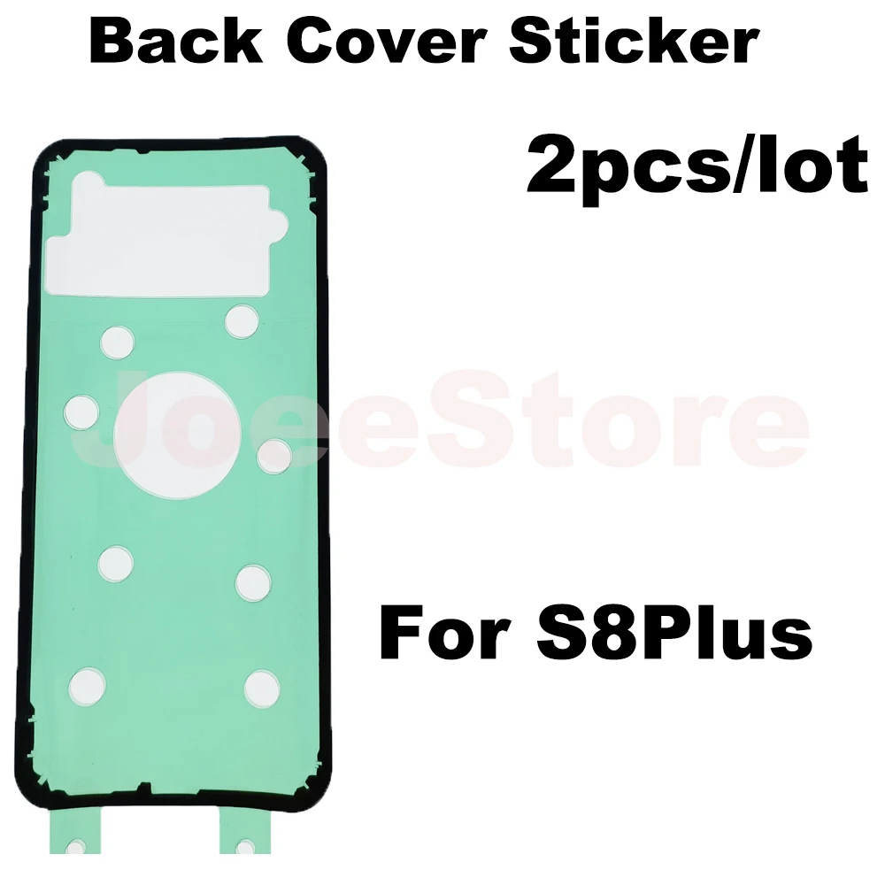 2pcs Back Battery Cover Sticker Adhesive For Samsung Galaxy S21 S22 S20 S10 S9 S8 Plus Ultra FE Back Door Waterproof Tape Glue