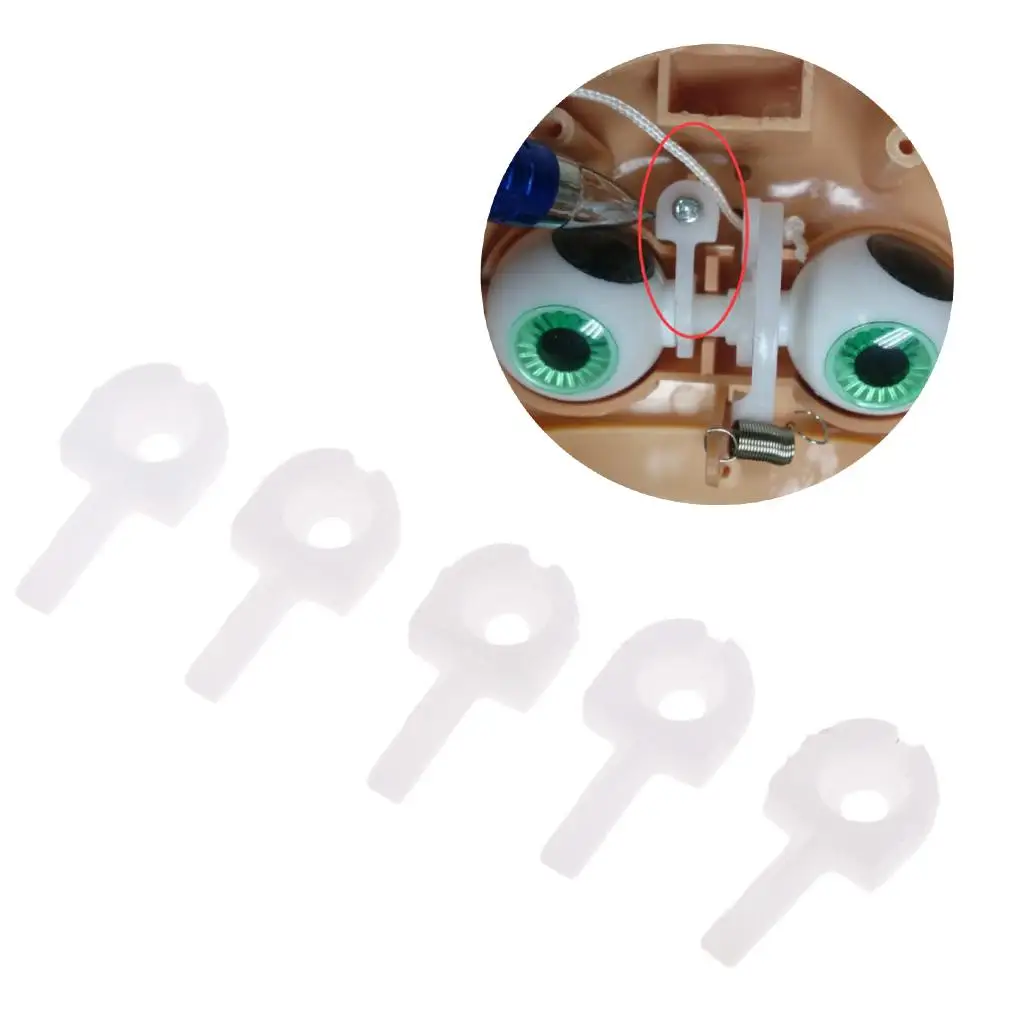 5x Doll Eye Mechanism Fixed the Eye Fit for 12inch Doll Accessories