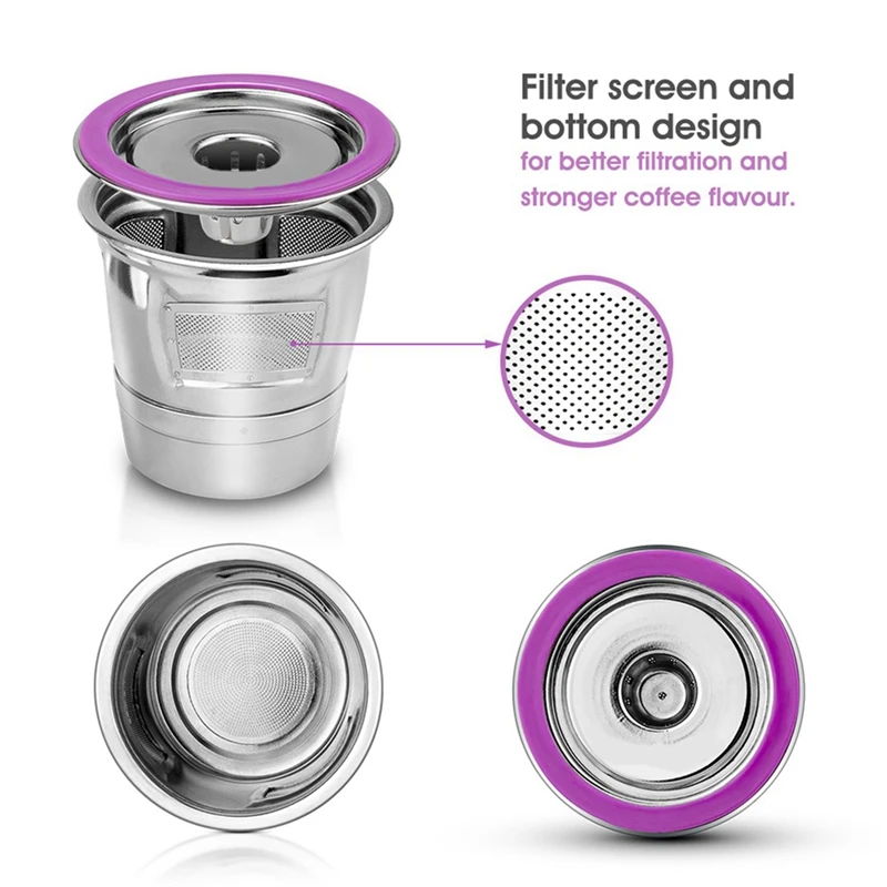 2X Reusable K Cups For Keurig, Reusable Coffee Pods, Refillable K Cups For Keurig Coffee Maker 2.0 And 1.0