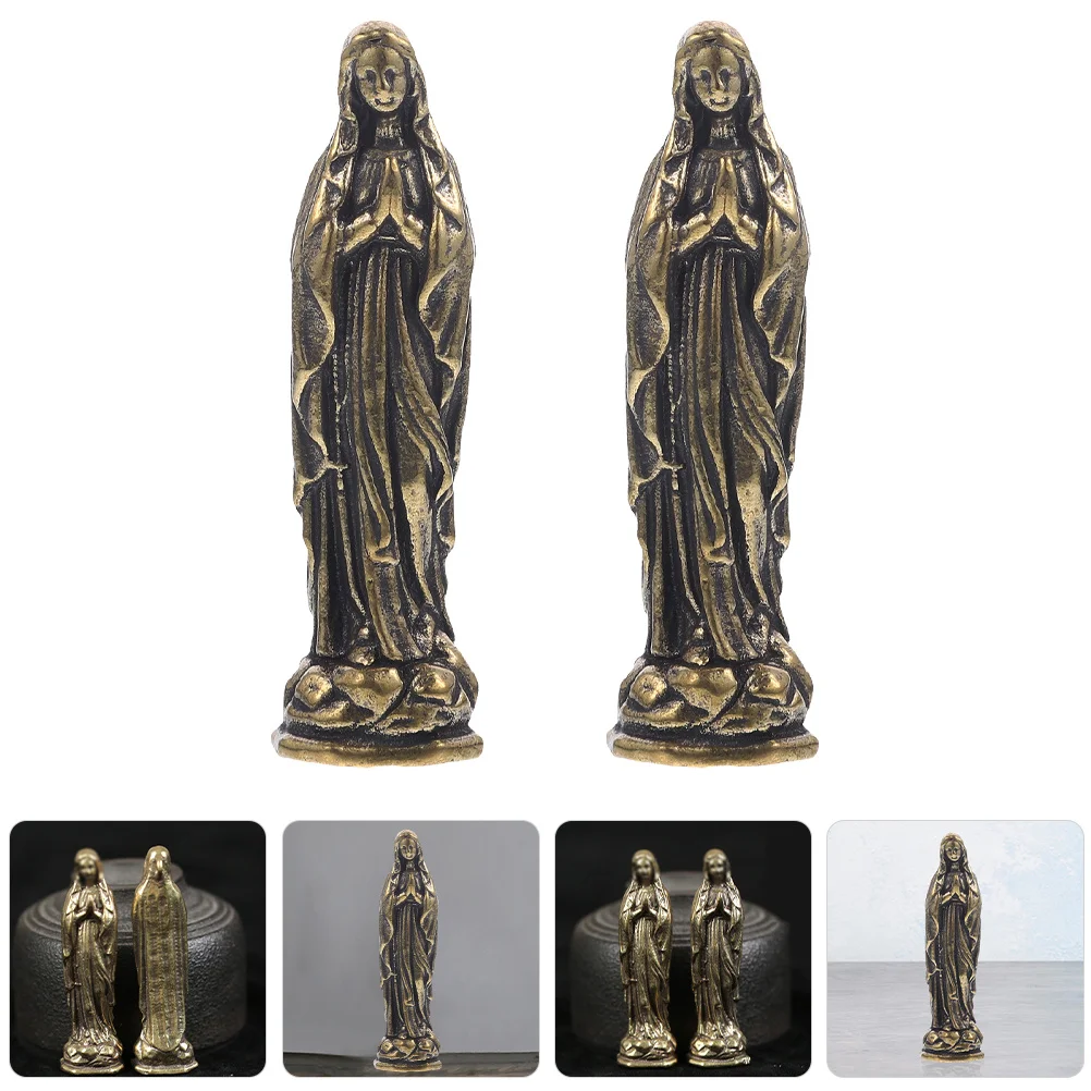 

2Pcs Unique Brass Charm DIY Retro Jewelry Making Material Necklace Pendant Party Banquet Gift Brass Charm Retro Jewelry