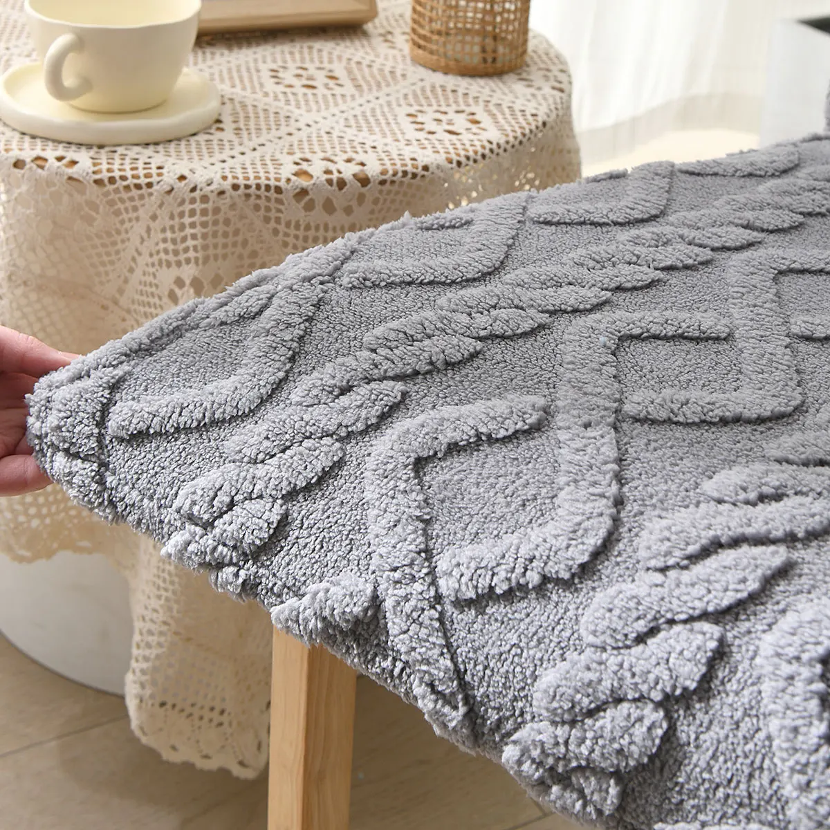 Elastic Chair Covers Dustproof Furniture Protector Set of 4 Or 6 for Home Office Comfortable Stretchable Seat Covers