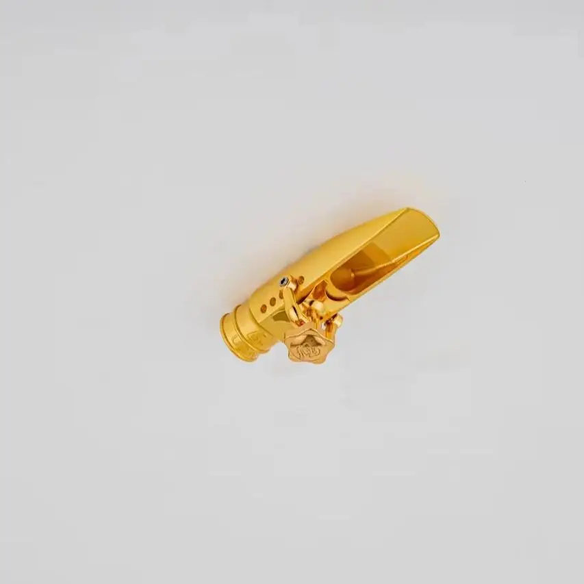 Metal Saxophone Mouthpiece Brass Plated Size 5 6 7 8 9 For Alto Soprano Tenor Sax Accessories