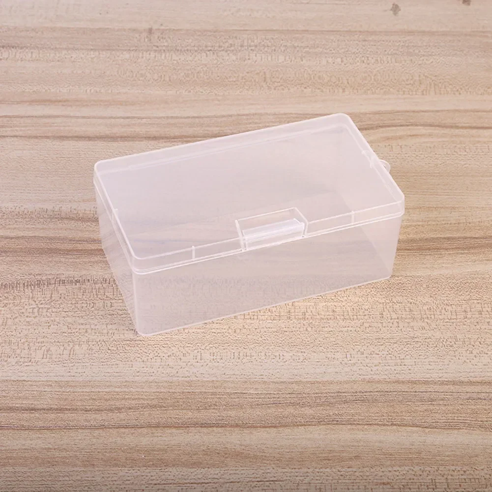 1 Pcs Plastic Storage Box Craft Snap-on Empty Box Mini Plastic PP Transparent Empty Box With Cover Plastic Box Packaging Tools