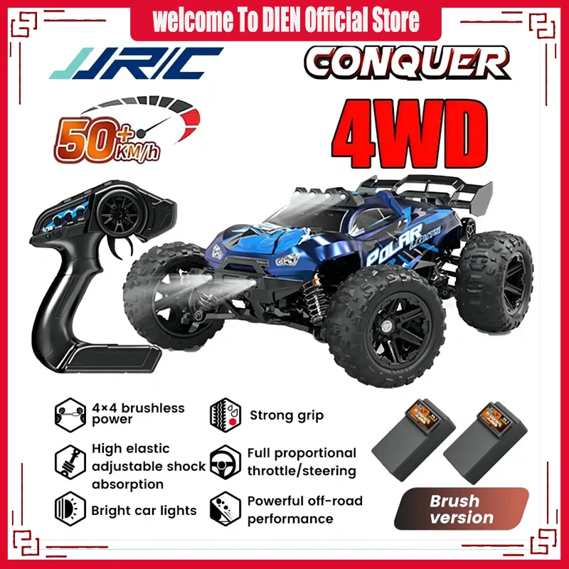 JJRC New 1:14 Coche Teledirigido,Motor Sin Escobillas 70KM/H.   50KM/H RC De Alta Velocidad Fuera La Carretera Drift Racing Car