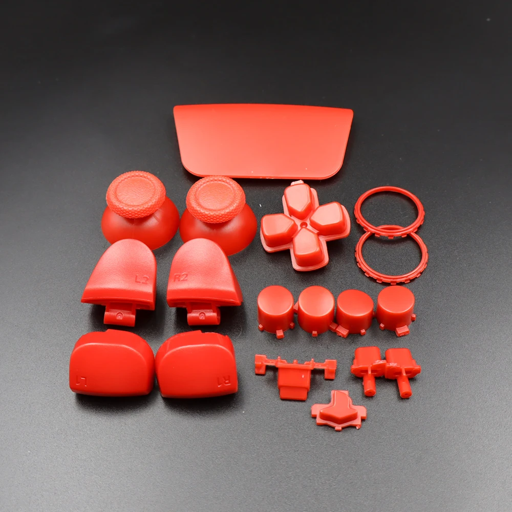 1Set Vervanging Knoppen Set D-Pad L1 R1 L2 R2 Trigger Knop Sleutel Accent Ring Voor PS5 V3 3.0 BDM-030 Controller