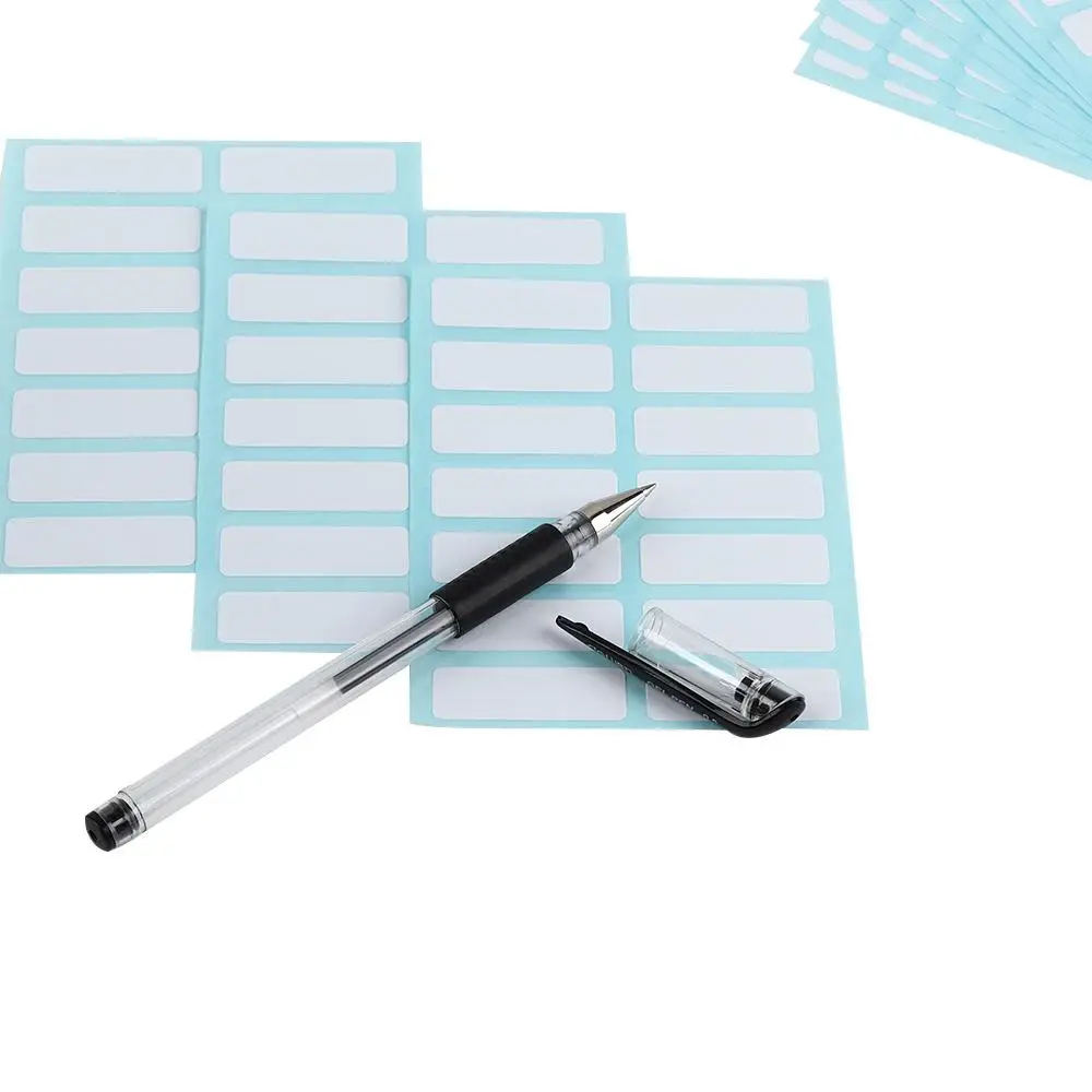 Hot Selling 13 X 38mm Self Adhesive Sticky Labels Blank Name Number Tags Price Sticker Name Stickers Blank Note Labels