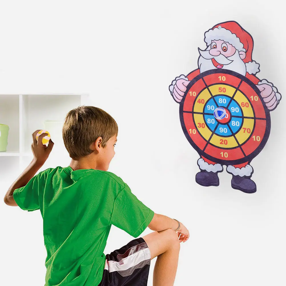 

2 комплекта: Набор для вечеринок, дартс с липкими шариками, игрушки для детей, рождественские игры, прикольный подарок для детей